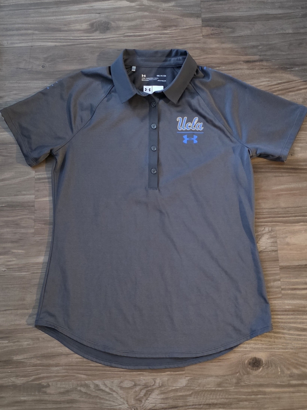 Under Armour UCLA Bruins College Womens Polo Shirt Sz Small